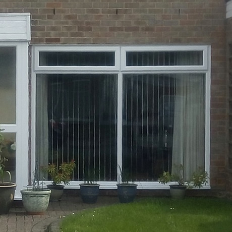 A double glazed, a energy rated large lounge window installed in Hollywood, Birmingham, www.solihullwindows.co.uk