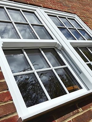 traditional spectus vertically sliding sash windows from solihullwindows.co.uk available in a range of finishes and colours